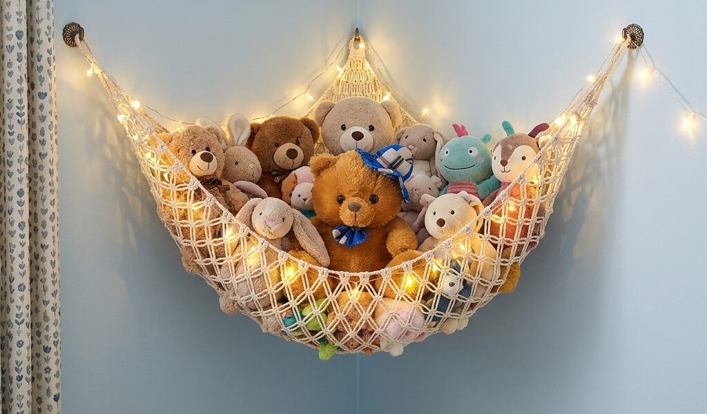 Cameretta in ordine: soluzioni per archiviare giochi e peluche in 5 minuti