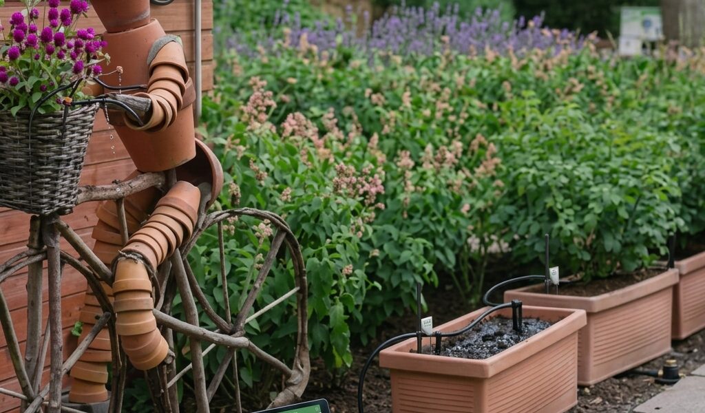 Giardino Smart: impianti per balcone, giardino piccolo, medio e grande